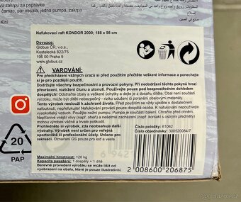 Nafukovací raft Kondor 2000 - 3