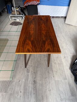 Starožitný drevený stolík - 3