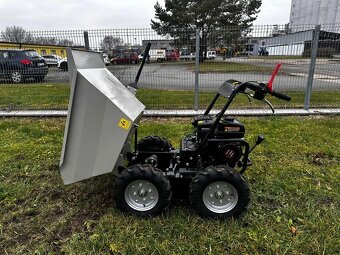 dumper, zahradní kolečko, kolový dumper, přepravník - 3