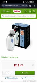 Braun el. odsávačka hlenů - 3