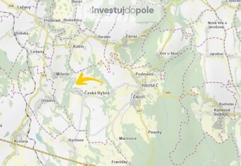 Prodej lesa 3 539 m², Proseč - Česká Rybná - 3