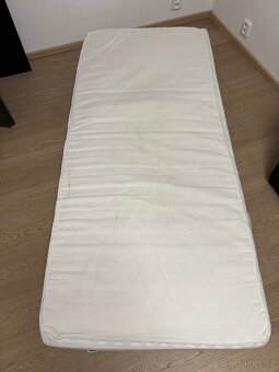 Ikea malm postel 90 200 matrace rost - 3