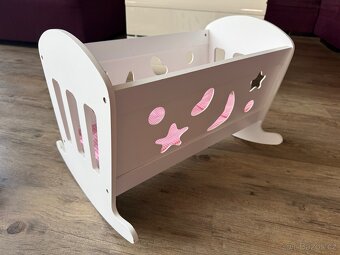 ALEXTOYS Kolébka pro panenky Sen - 3