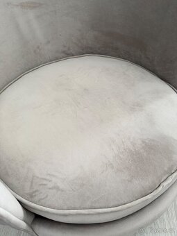 Semišové křeslo - 3