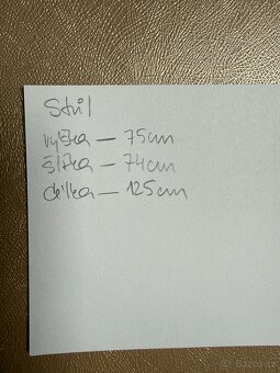 Jídelní stůl a židle - 3