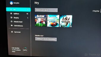 Microsoft Xbox One S / 2TB / Ovladač za 3.tis. - 3