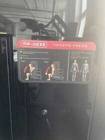 Posilovací stroj na posílení tricepsových svalů - 3