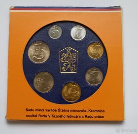 predám sadu mincí Československo 1988 - 3