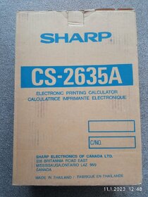 Elektronická kalkulačka SHARP CS-2635A - 3
