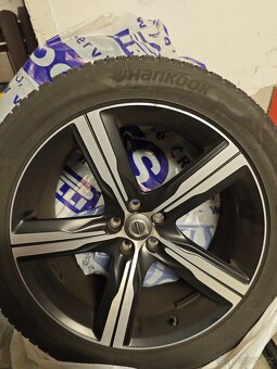 Orig.kola xc90 5x108 r20 + zimní pneu - 3
