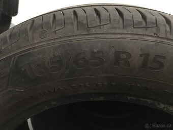 Prodám 4ks letní pneu 185/65 R15 4mm - 3