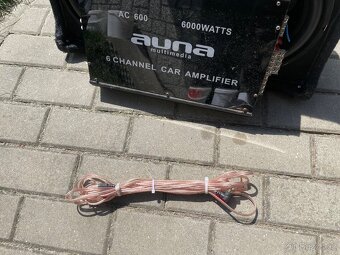 Subwoofer + zesilovač - 3