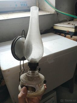 Stará petrolejová lamp - 3