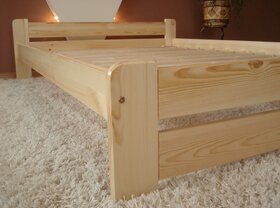 Postel z masivu borovice 180x200 Nová - 3