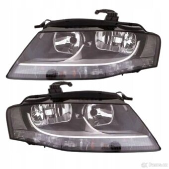 Levý kryt předního světla AUDI A4 B8 2007-2012 - 3