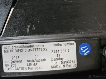 Autosedačka s ISOFIXEM 15-36 kg - 3
