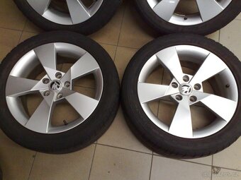 alu kola skoda 5x112 r17 original skoda 225/45/17 - 3