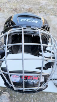 ✅ 2 x HOKEJOVÉ PRILBY - CCM FL40 S veľkosť JUNIOR - S ✅ - 3