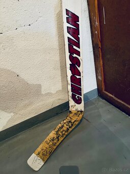 Brankářská hokejka Romana Turka - 3