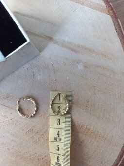 Zlaté dívčí náušnice - 3