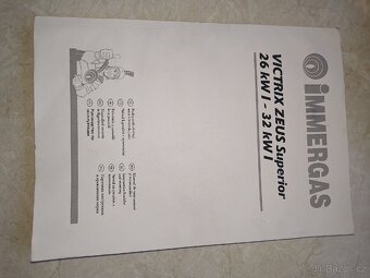 Nový plynový kondenzační kotel Victrix Zeus 25kw - 3