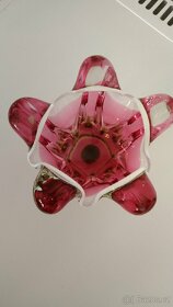 Váza hutné sklo J.Hospoda - 3