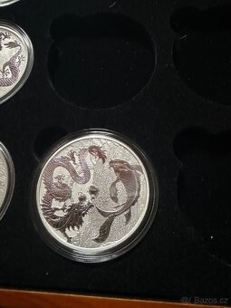 Serie Chinese Myths and Legends 7x 1oz stříbrné mince - 3