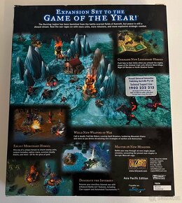 Prodám Warcraft III - The Frozen Throne Big Box - 3