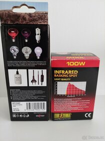 Infrared žárovka 100W + keramická objímka - 3