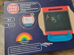 PLAYTIVE Dřevěná tabulka na učení Montessori - 3