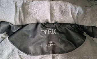 Dětská zimní bunda Y.F.K. - vel. 128 - 3