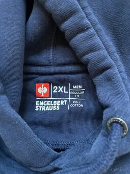 Pánská mikina s kapucí Engelbert Strauss vel. 2XL - 3