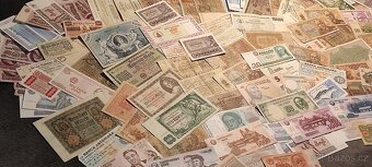 Velký konvolut bankovek po sběrateli 225ks - 3