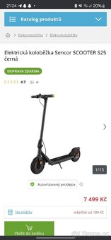 Sencor scooter s25 - 3