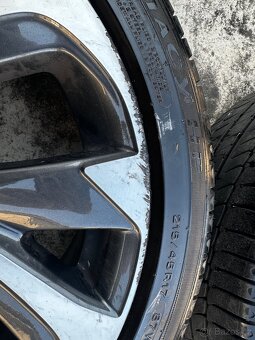 KolaToyota C-HR 215/45 R17 + letní pneu + ventilek - 3