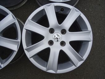 Alu disky origo Peugeot, 16", 4x108, ET 27, šířka 6J - 3