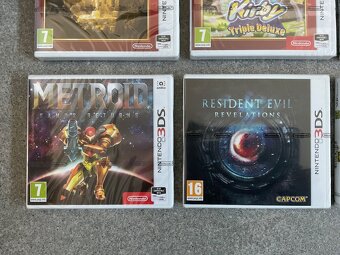 Nintendo 3ds hry nerozbalené - 3