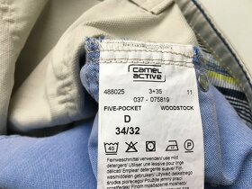 Pánské béžové chino kalhoty 34/32 Camel Active - 3