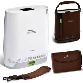 Kyslíkový přístroj Philips mobilní váha 2,7 kg - rozbaleno - 3