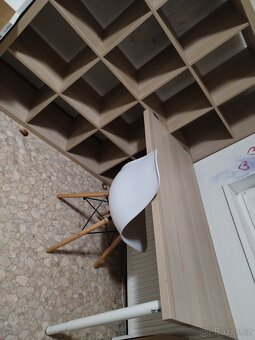 Kallax s psacím stolem a úložné prostory - 3