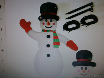 Sněhulák - led osvícení, samonafukovací XXL -  SLEVA - 3