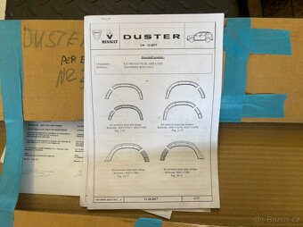 Lemy blatníku Dacia Duster 2 - 3