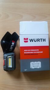 Lampa led Wuerth a čelovky - 3