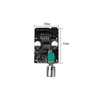Výkonný malý stereo zesilovač, Bluetooth - 3