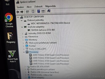Herní pc FX-4100 8gb ddr3 GTX460 1gb lcd 24" full hd GTA5 - 3