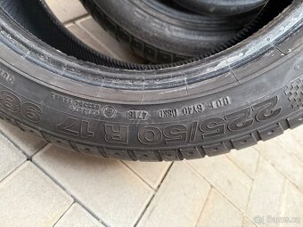 Letní sada 225/50 R17 98W continental 95% - 3