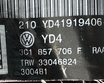 Pravý přední pás 3C1857706F VW Passat B6 r.v. 2007 - 3