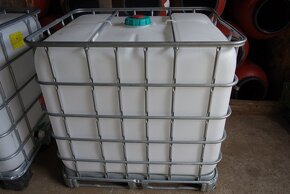Prodám ibc kontejner 1000 litrů - 3