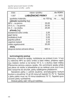 ČESKOSLOVENSKÉ MASNÉ VÝROBKY 3. rozšířené vydání - 3