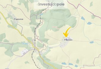 Prodej stavebního pozemku v k.ú. Poutnov - 3